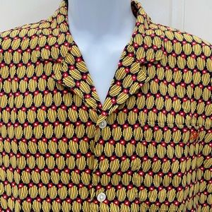 NEW wTag-LEVI’S Print Relaxed Button Shirt S